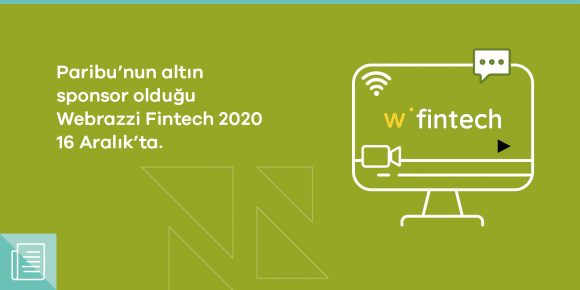 Webrazzi Fintech 2020’de altın sponsor Paribu - ParibuLog