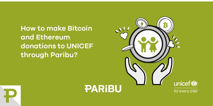 How to donate cryptocurrency through Paribu to UNICEF? - ParibuLog