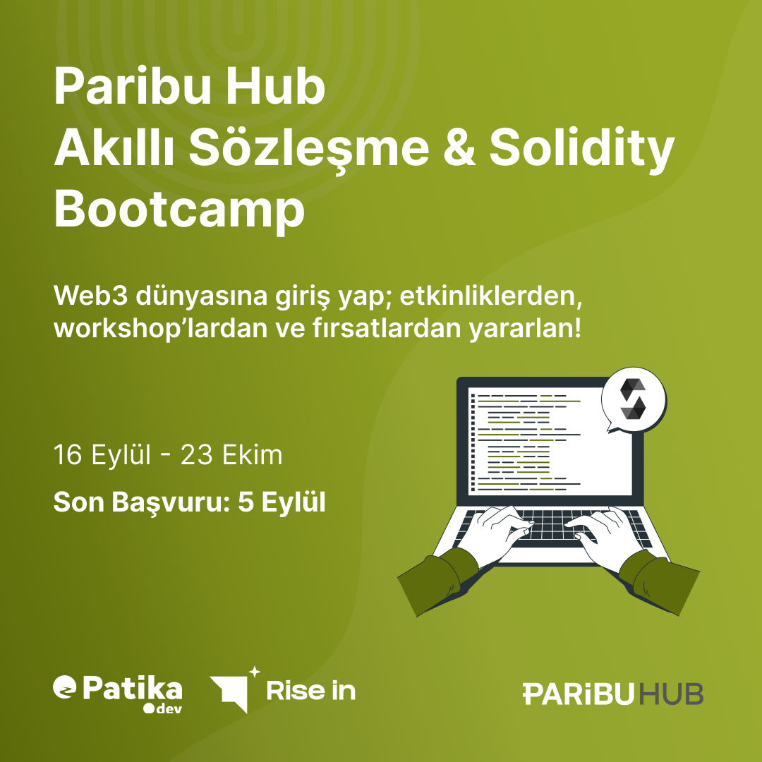 Paribu Hub - Akıllı Sözleşme & Solidity Bootcamp