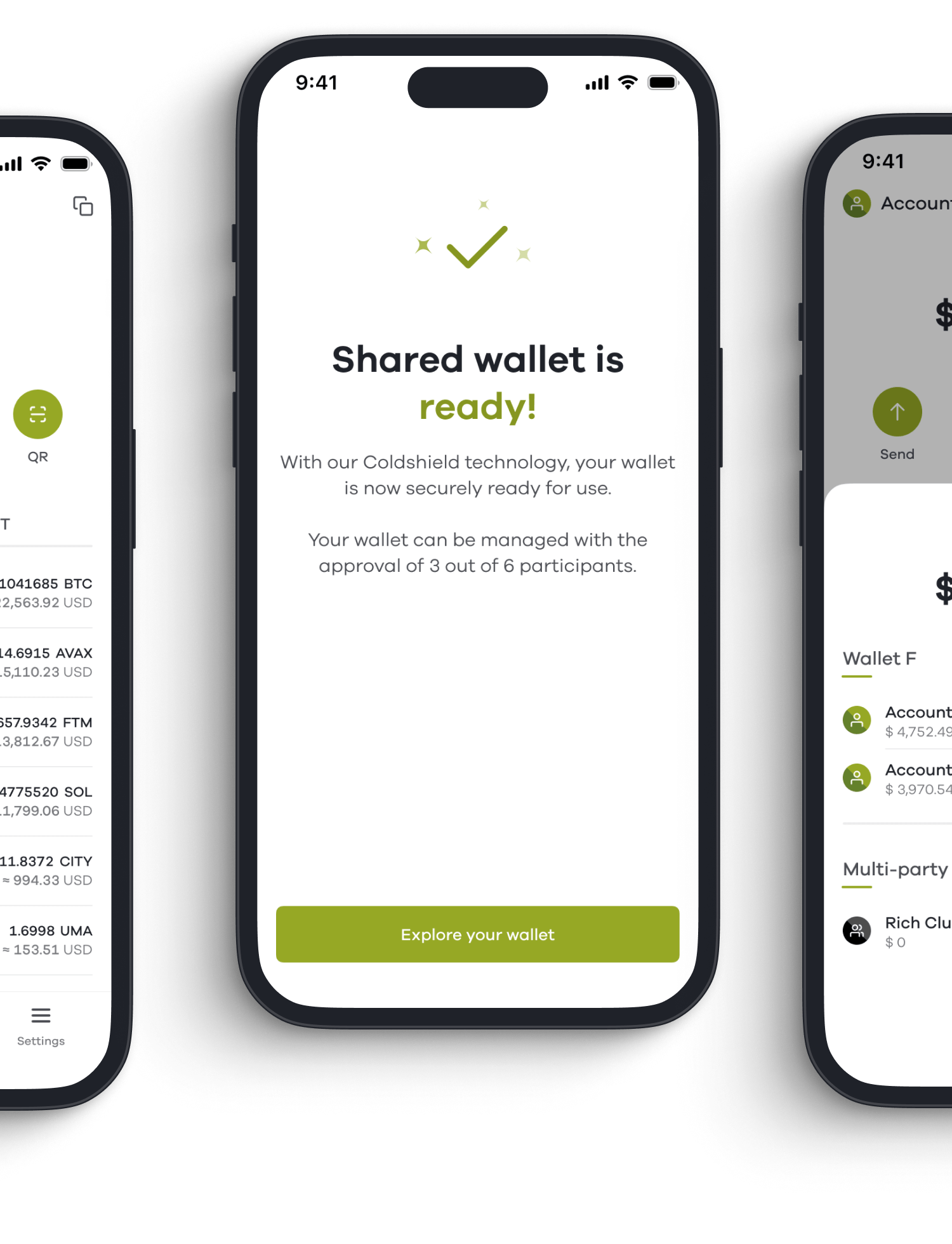 self wallet mobile application